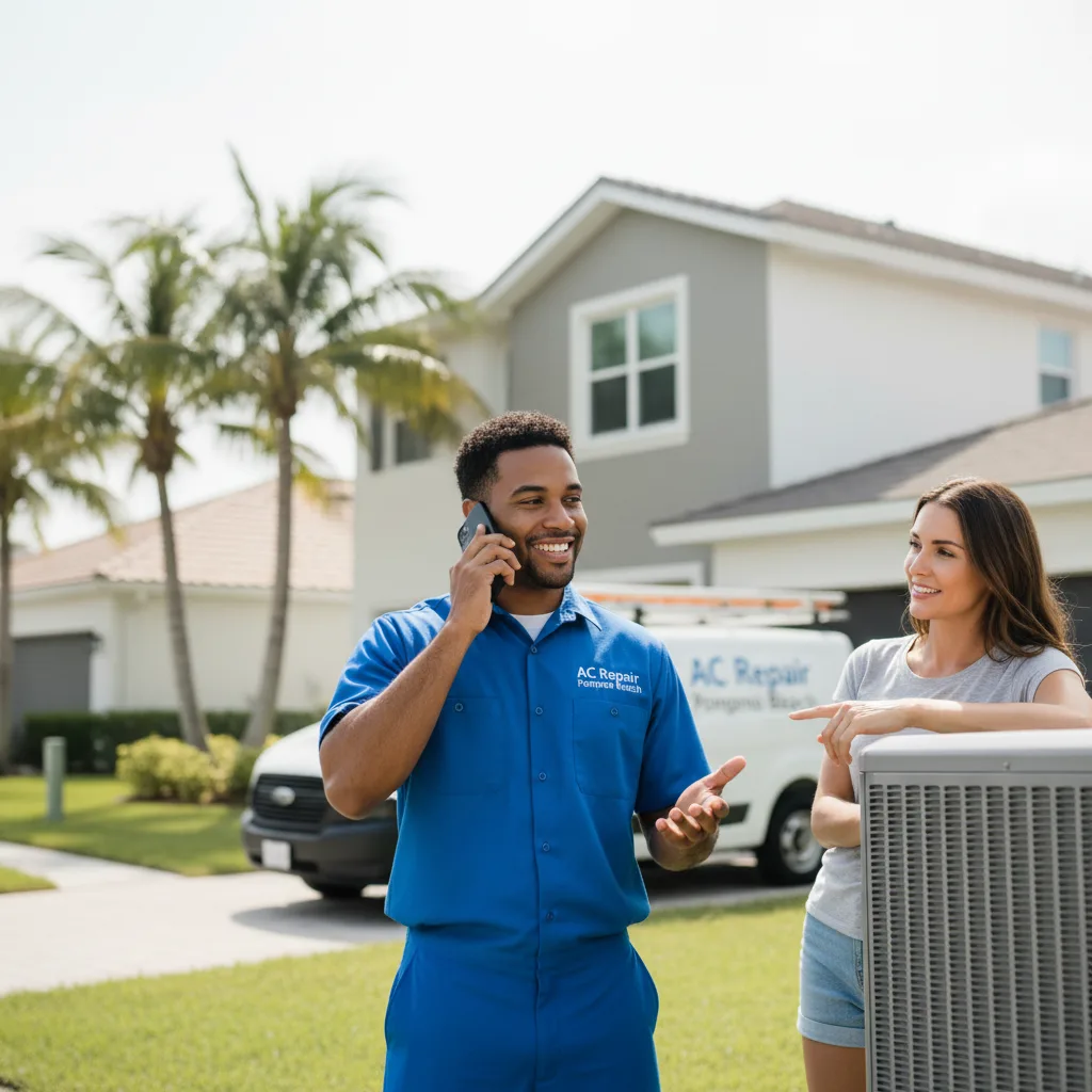 AC Repair Pompano Beach customer support in Lolita